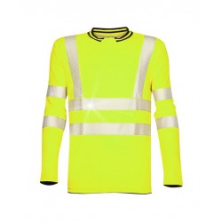 Tricou reflectorizant cu maneci lungi Signal - Ardon