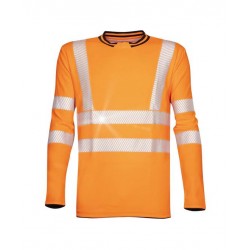 Tricou reflectorizant cu maneci lungi Signal - Ardon