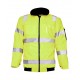 Jachetă, geacă reflectorizanta de iarnă, 2 în 1 cu mâneci detașabile
