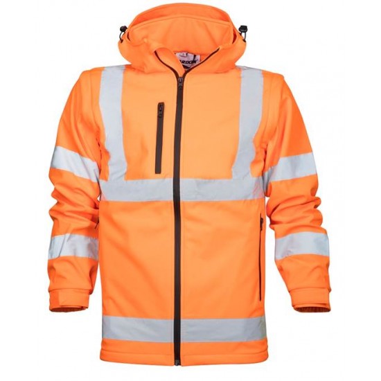 Jacheta de lucru softshell hi-see orange - ARDON