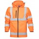 Jacheta de lucru softshell hi-see orange - ARDON