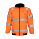 Jachetă, geacă reflectorizanta de iarnă, 2 în 1 cu mâneci detașabile