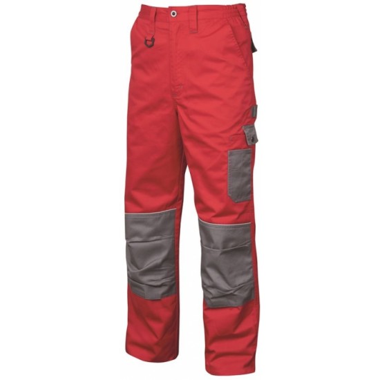 Pantaloni de lucru 2STRONG rosu/gri - ARDON