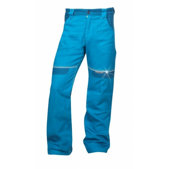 Pantaloni de lucru bleu COOL TREND, 100% bumbac, 260gr/mp - ARDON