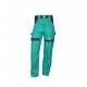 Pantaloni de lucru dama verde COOL TREND, 100% bumbac, 260gr/mp - ARDON