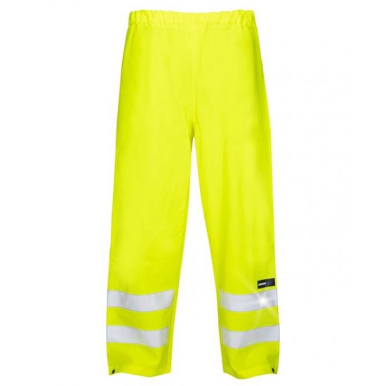 Pantaloni talie impermeabili reflectorizanti AQUA 1012, plavitex, 350gr/mp - ARDON