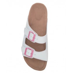 Papuci dama albi Juno - Ardon