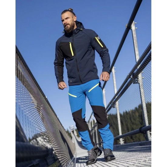 Pantaloni Softshell Cityconic Albastru