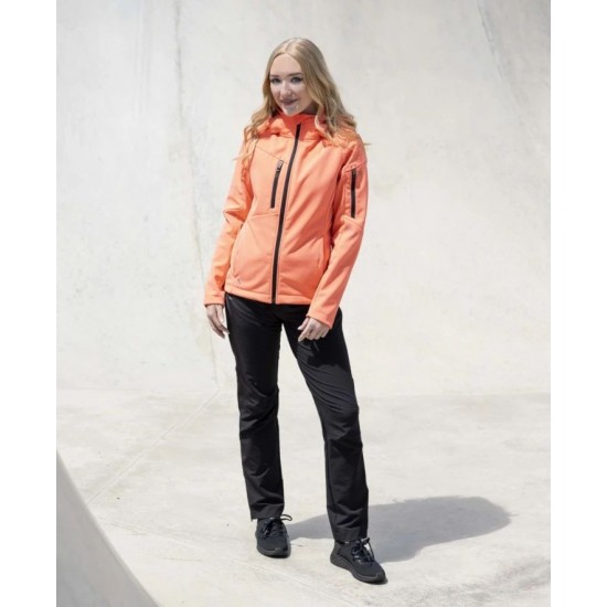 Geaca Softshell Cityconic Portocaliu Neon