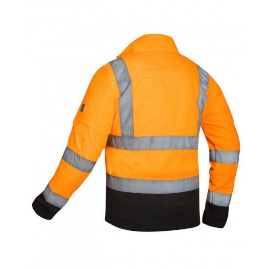 Jacheta Fleece Signal Portocaliu