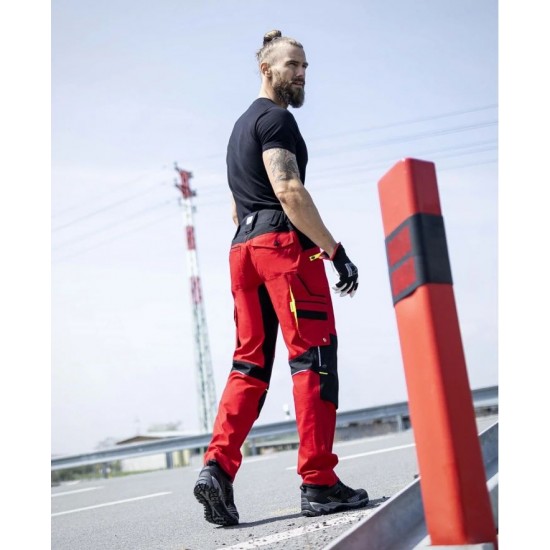 Pantaloni 4xstretch Rosu