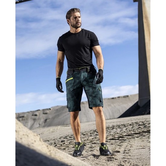 Pantaloni Scurti Creatron Camo Verde