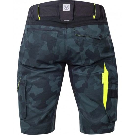 Pantaloni Scurti Creatron Camo Verde