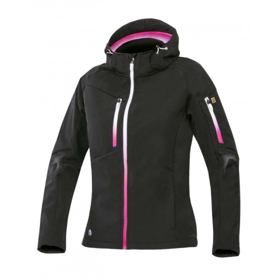 Geaca Softshell Creatron Negru Roz