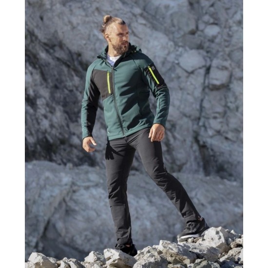 Geaca Softshell Cityconic Verde