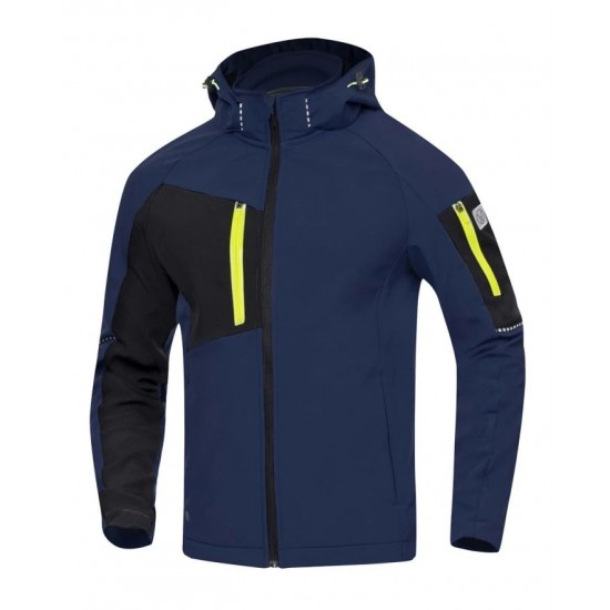 Geaca Softshell Cityconic Bleumarin