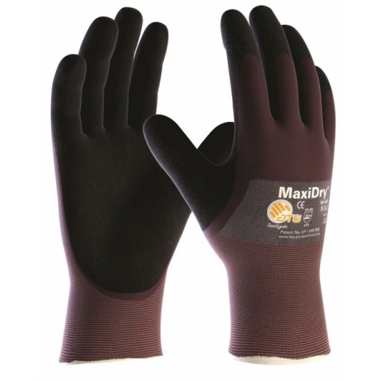 Manusi MAXIDRY (56-425) A 3/4 NY LY 1 3MM SPM NITRIL Manusi MAXIDRY (56-425) A 3/4 NY LY 1 3MM SPM NITRIL