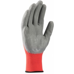 Manusi BLADE PES A-PLM LATEX ROSU GRI