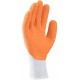 Manusi DICK KNUCKLE PES-BBC A-3/4 LATEX, alb-portocaliu