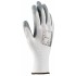 Manusi NITRAX BASIC PES A-PLM NITRIL ALB GRI 4121-08