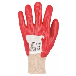 Manusi RICH BBC PVC A-3/4 GRI ROSU 250MM 3111
