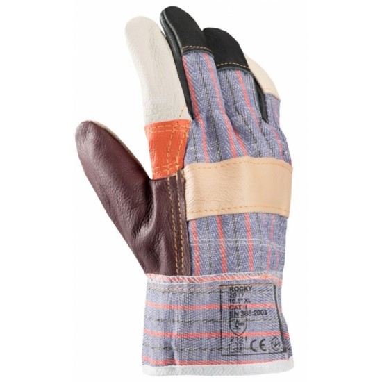 Manusi ROCKY PIELE BOVINA MOBILA BBC MARO MULTI PRINT