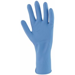 Manusi SEMPERVELVET LATEX ALBASTRU 0,45 MM 300MM 2100