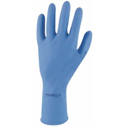 Manusi SEMPERVELVET LATEX ALBASTRU 0,45 MM 300MM 2100