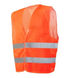 Vesta reflectorizanta tip mesh galben