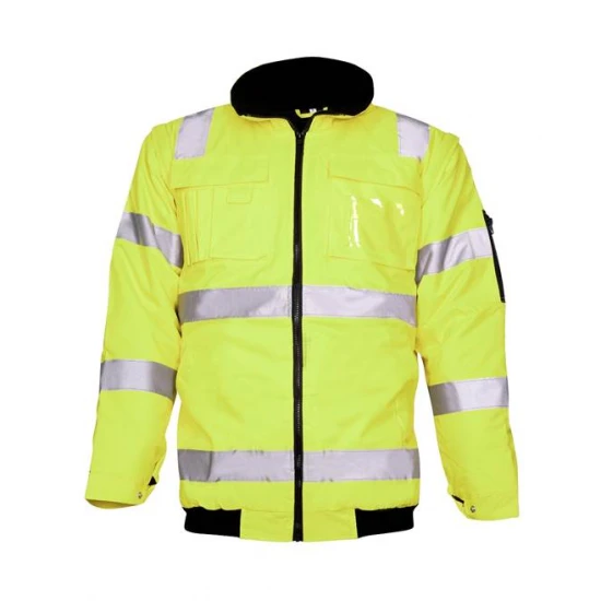 Jachetă, geacă reflectorizanta de iarnă, 2 în 1 cu mâneci detașabile Jachetă, geacă reflectorizanta de iarnă, 2 în 1 cu mâneci detașabile