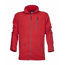 Jacheta fleece rosu 4Tech Ardon, 250gr/mp