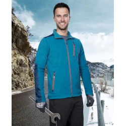 Jacheta fleece albastru 4Tech Ardon, 250gr/mp