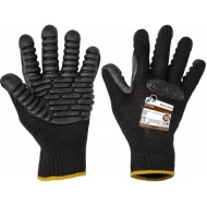Manusi NITRAX NY A-PLM NITRIL ALBASTRU GRI BLIST 4121-08